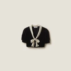 Miu Miu Velvet Top