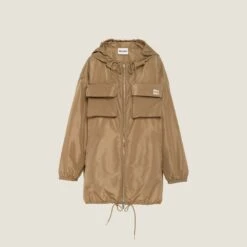 Miu Miu Technical Fabric Blouson Jacket