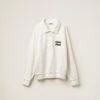 Miu Miu Cotton Polo Sweatshirt