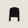 Miu Miu Bouclé Single-breasted Jacket