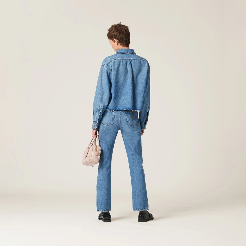 Miu Miu Denim Pants - Image 3