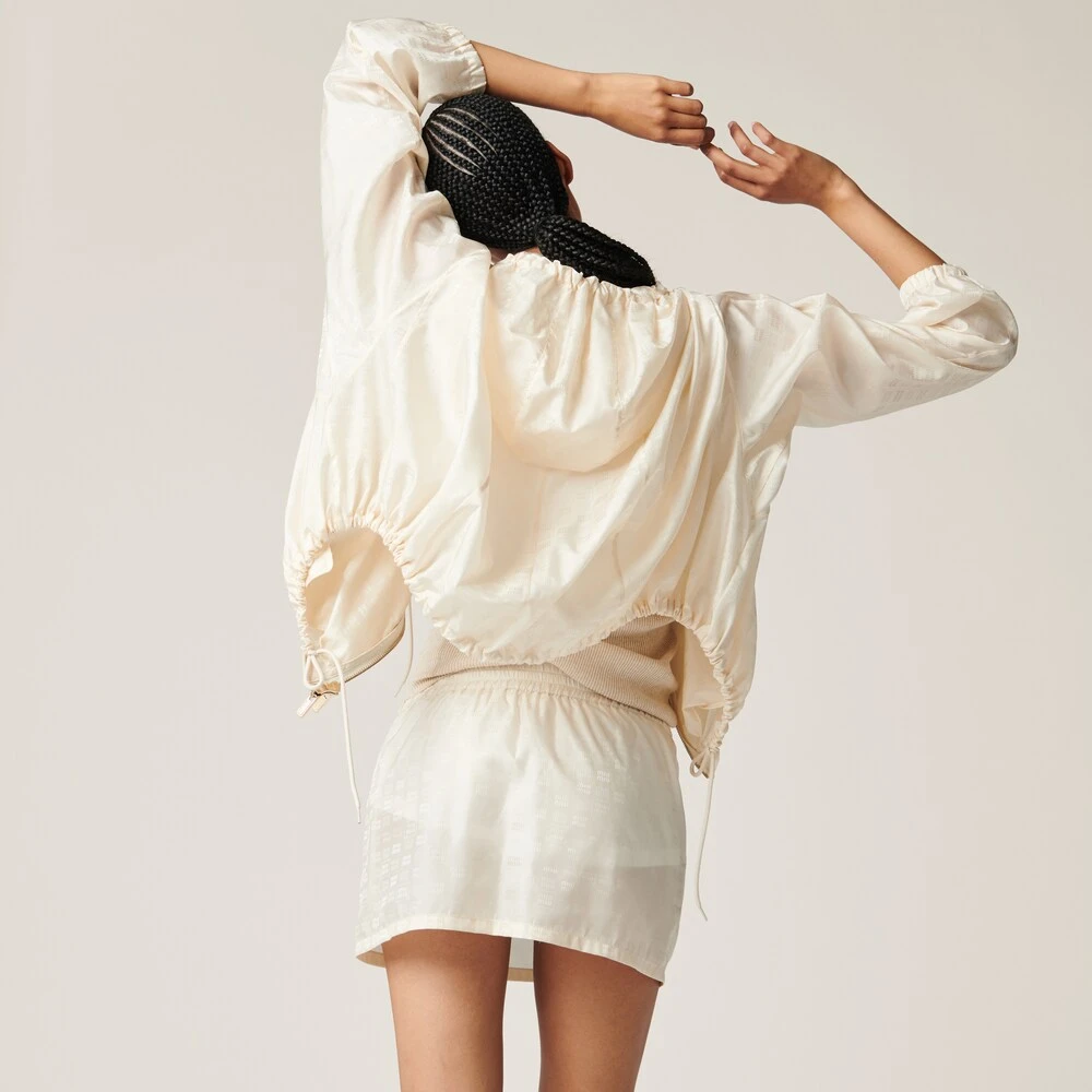 Miu Miu Nylon Blouson Jacket - Image 4