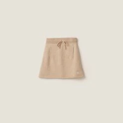 Miu Miu Wool And Cashmere Skirt