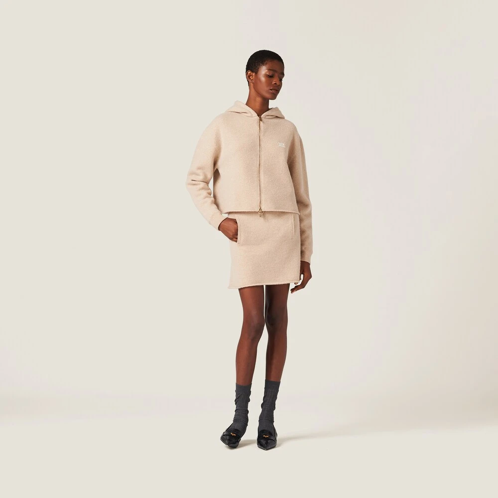 Miu Miu Wool And Cashmere Skirt - Image 2