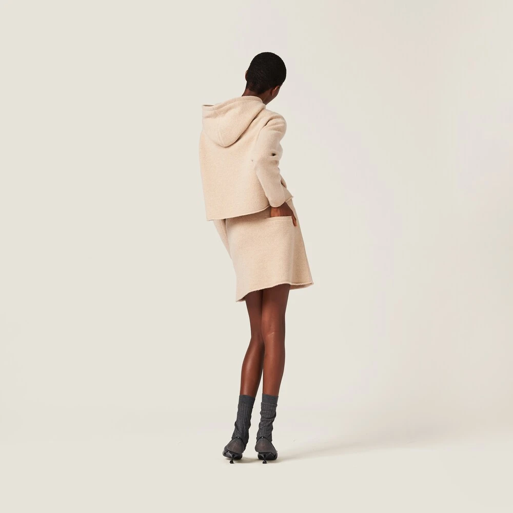 Miu Miu Wool And Cashmere Skirt - Image 3