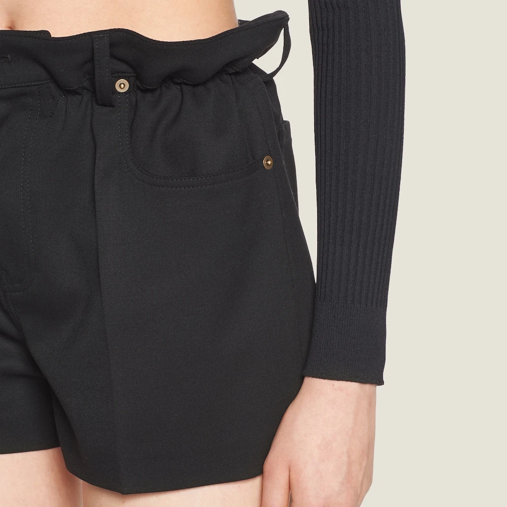 Miu Miu Grain De Poudre Shorts - Image 4