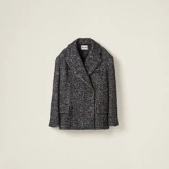 Miu Miu Double-breasted Chevron Jacket