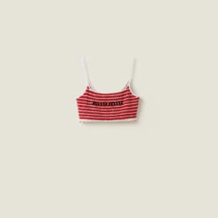 Miu Miu Bouclé Cotton Top