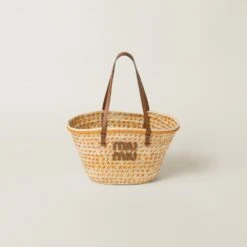 Miu Miu Palmetto Tote Bag