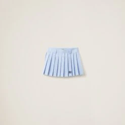 Miu Miu Gingham Check Skirt