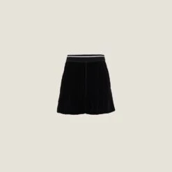 Miu Miu Velvet Bermuda Shorts