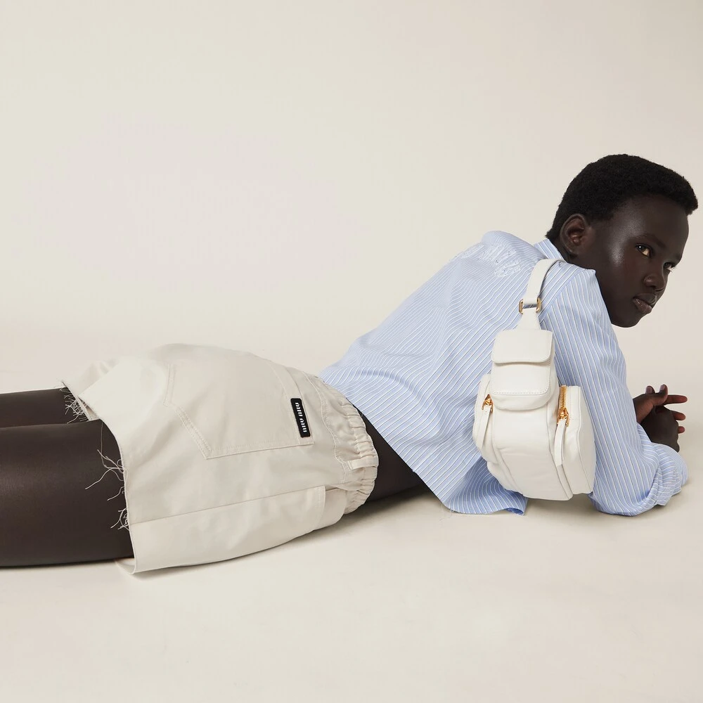 Miu Miu Gabardine Bermudas - Image 4