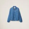 Miu Miu Chambray Blouson Jacket