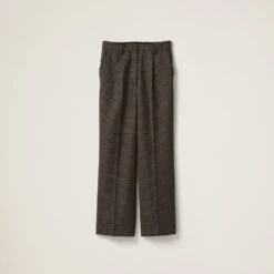 Miu Miu Prince Of Wales Check Pants