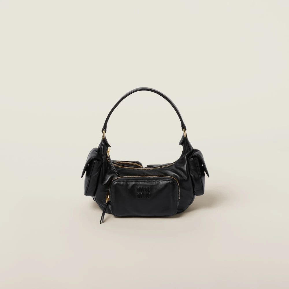 Miu Miu Nappa Leather Pocket Bag
