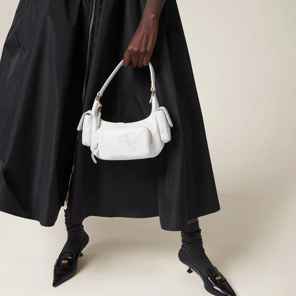 Miu Miu Sleeveless Technical Silk Dress - Image 5