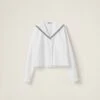 Miu Miu Sailor Poplin Shirt