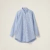 Miu Miu Striped Chambray Shirt With Logo