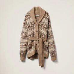 Miu Miu Shetland Wool Cardigan