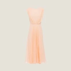 Miu Miu Long Georgette Dress