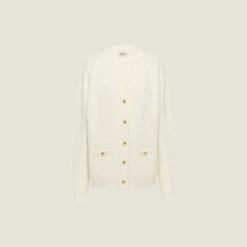 Miu Miu Bouclé Cardigan