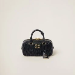Miu Miu Arcadie Matelassé Nappa Leather Bag