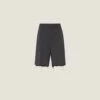 Miu Miu Embroidered Prince Of Wales Check Bermudas