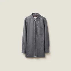 Miu Miu Nappa Leather Shirt