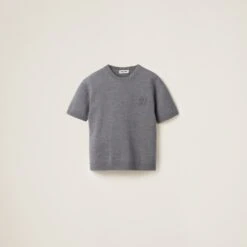 Miu Miu Wool And Nylon Sweater