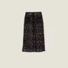 Miu Miu Long Lace Skirt