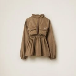 Miu Miu Technical Fabric Top