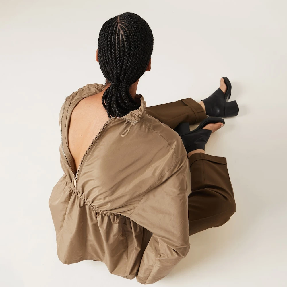 Miu Miu Technical Fabric Top - Image 5