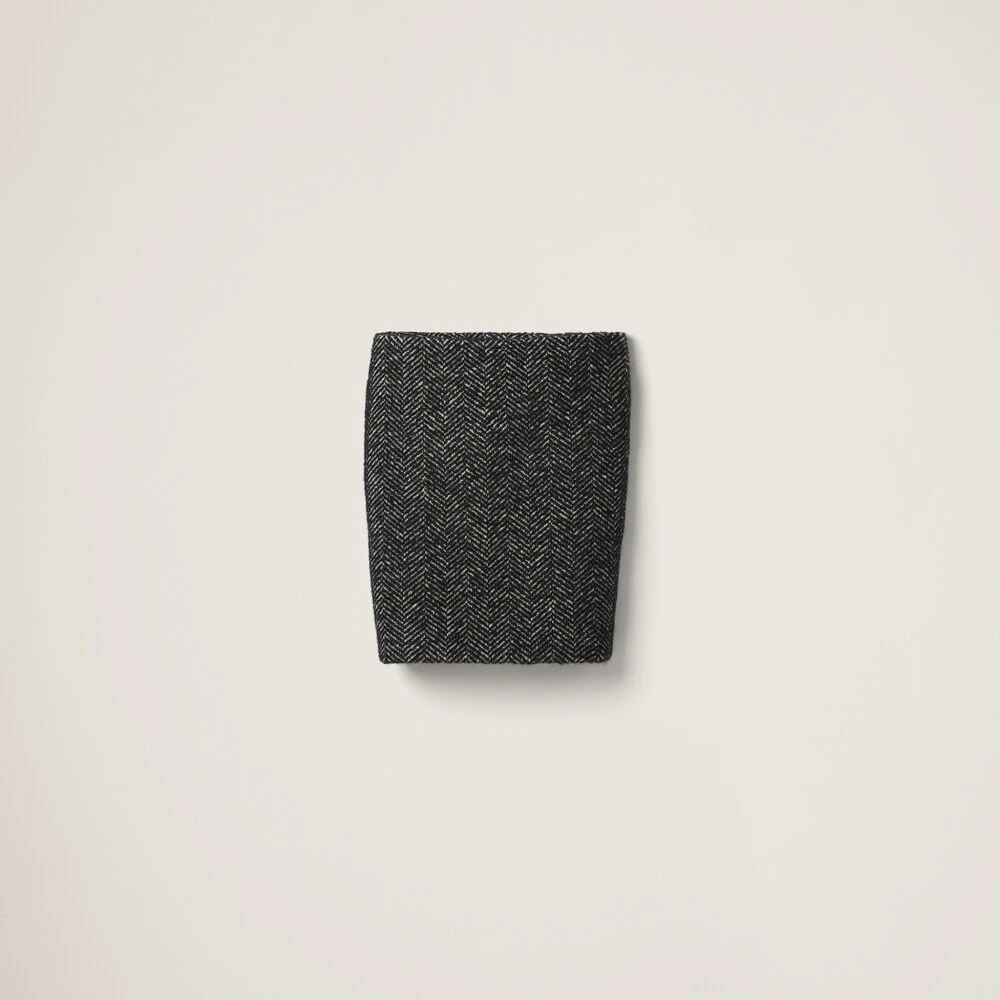 Miu Miu Chevron Skirt