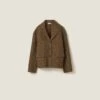 Miu Miu Wool And Cotton Jacket