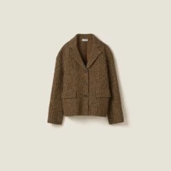 Miu Miu Wool And Cotton Jacket