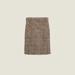 Miu Miu Plaid Skirt