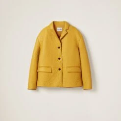 Miu Miu Nappa Leather Jacket