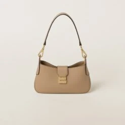 Miu Miu Leather Hobo Bag