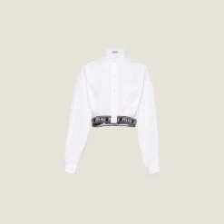 Miu Miu Poplin Blouse