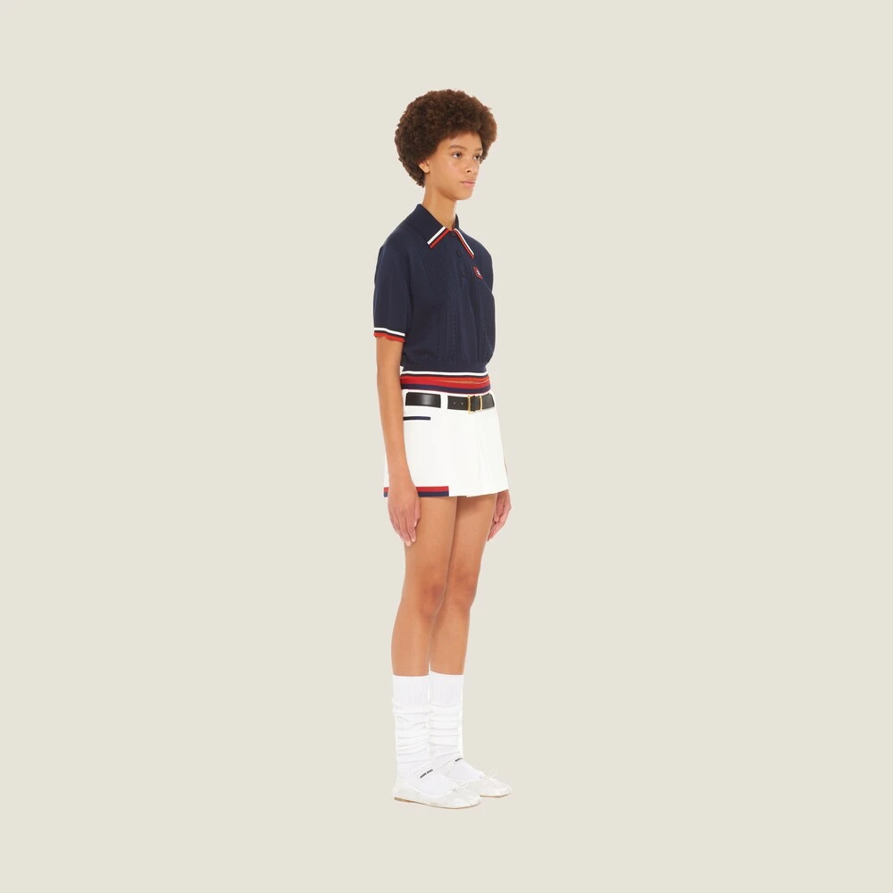 Miu Miu Jersey Miniskirt - Image 5