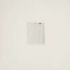 Miu Miu Polka-dot Chiffon Skirt