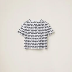 Miu Miu Print Cotton T-shirt