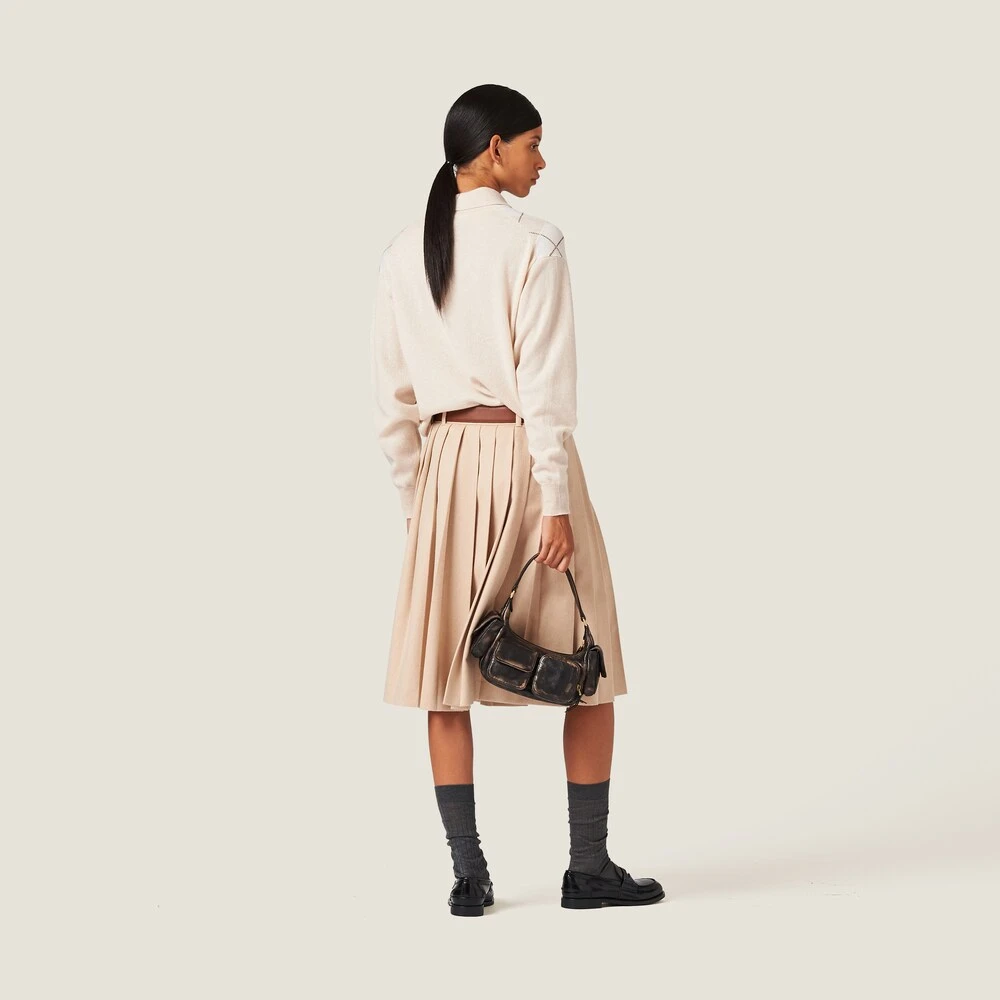 Miu Miu Cashmere Knit Polo Shirt - Image 3