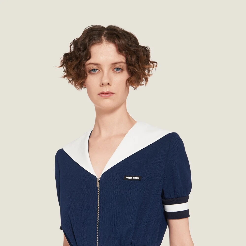 Miu Miu Piqué Dress - Image 4