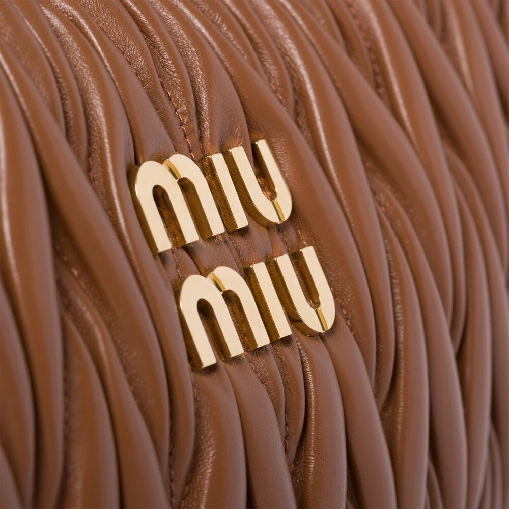 Miu Miu Wander Matelassé Nappa Leather Hobo Bag - Image 7