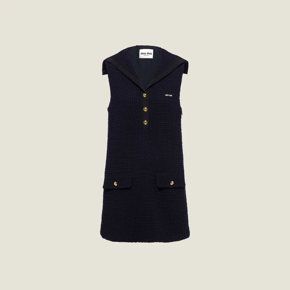 Miu Miu Tweed Mini-dress