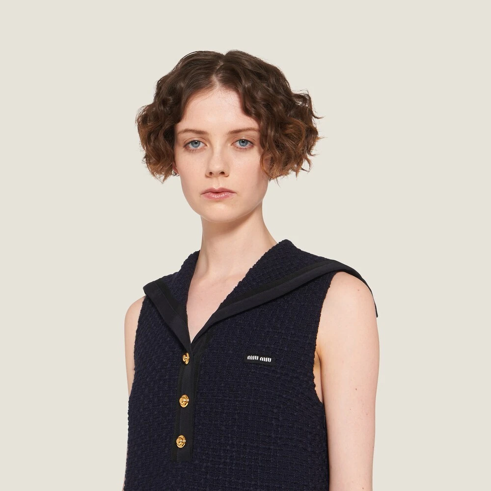 Miu Miu Tweed Mini-dress - Image 4