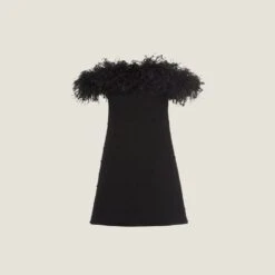 Miu Miu Embroidered Tricotine Dress