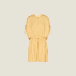 Miu Miu Organzine Mini-dress