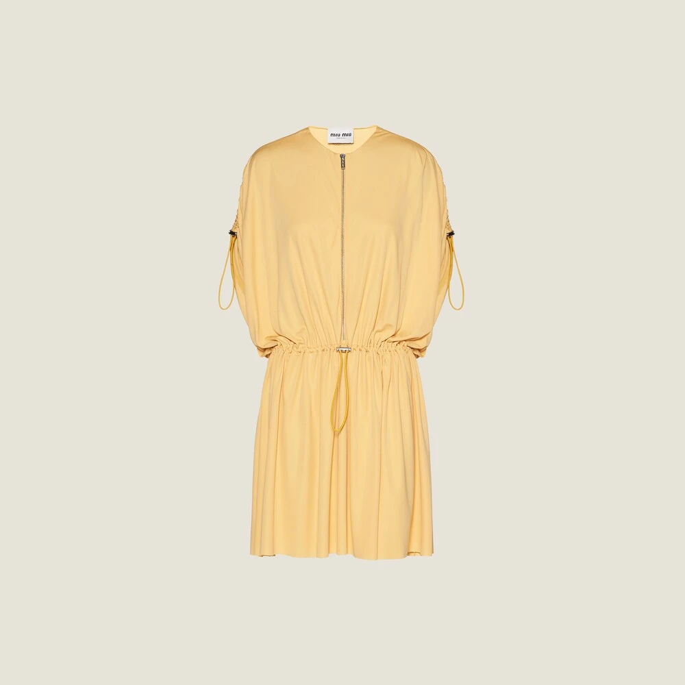 Miu Miu Organzine Mini-dress